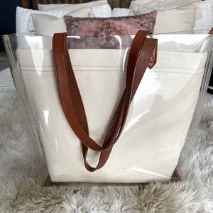 Madewell | medium crystal transport tote